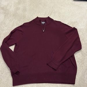 Bonobos half zip sweater
